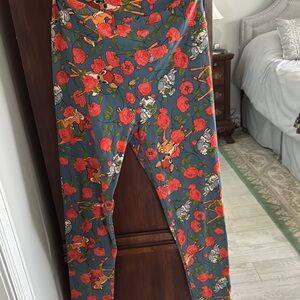 Floral Patterned Leggings